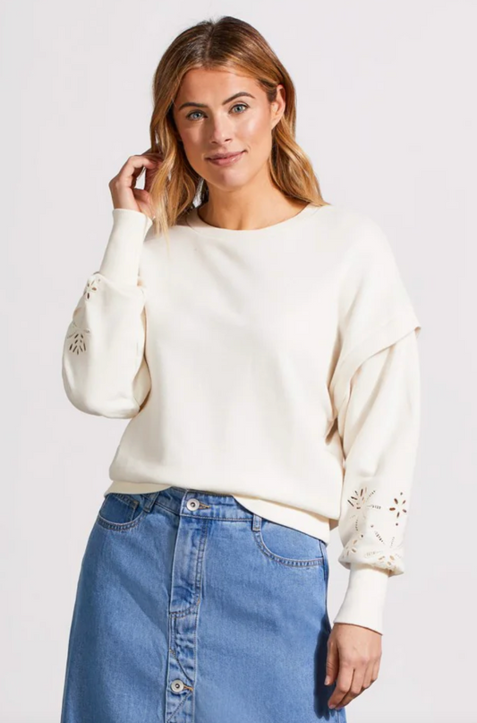 Embellished Crew Neck