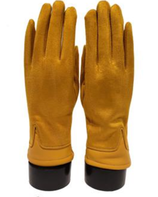 Faux Suede Glove