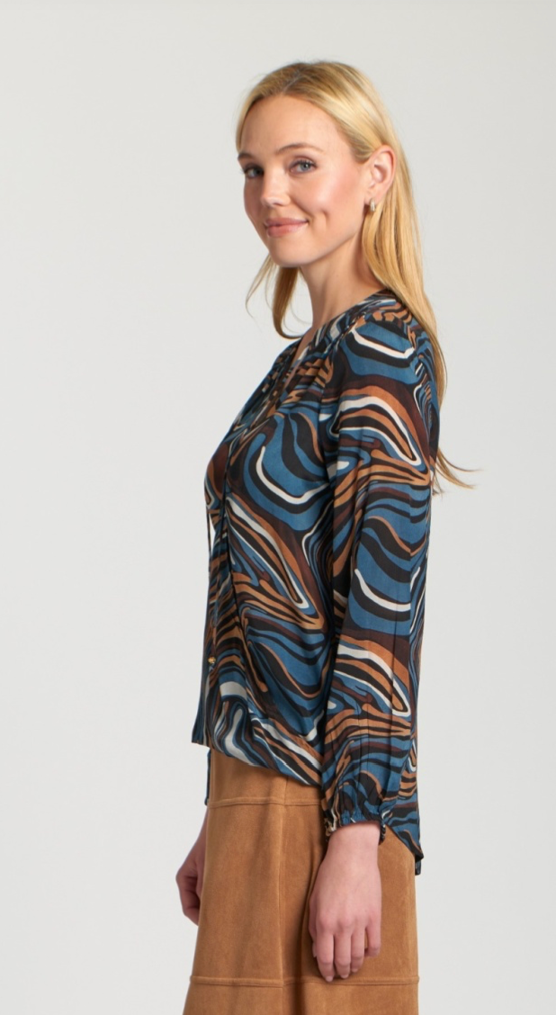 Crossover Tassel Top