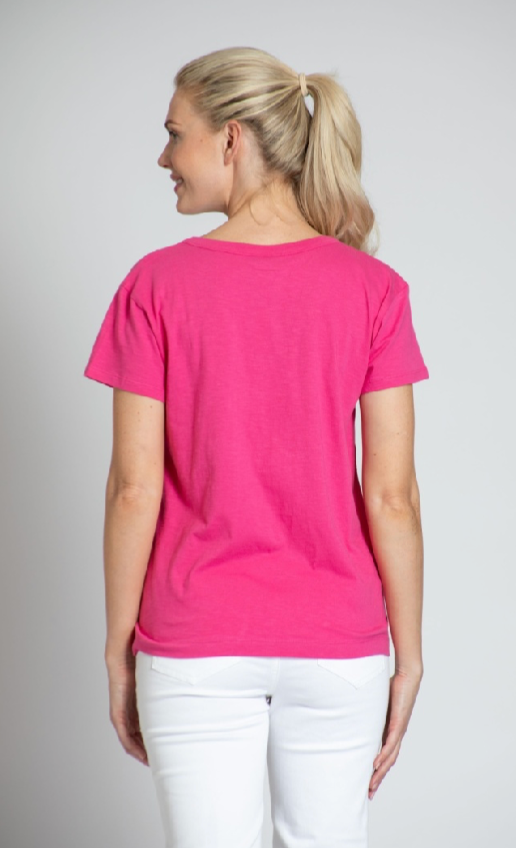 Short Sleeve V-Neck