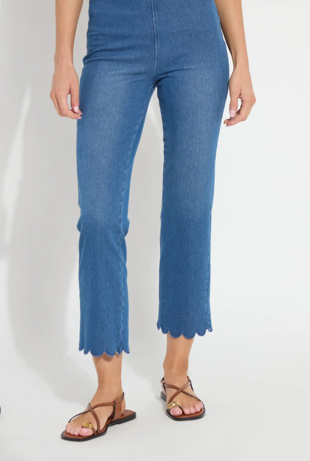 Sage Scallop Ankle