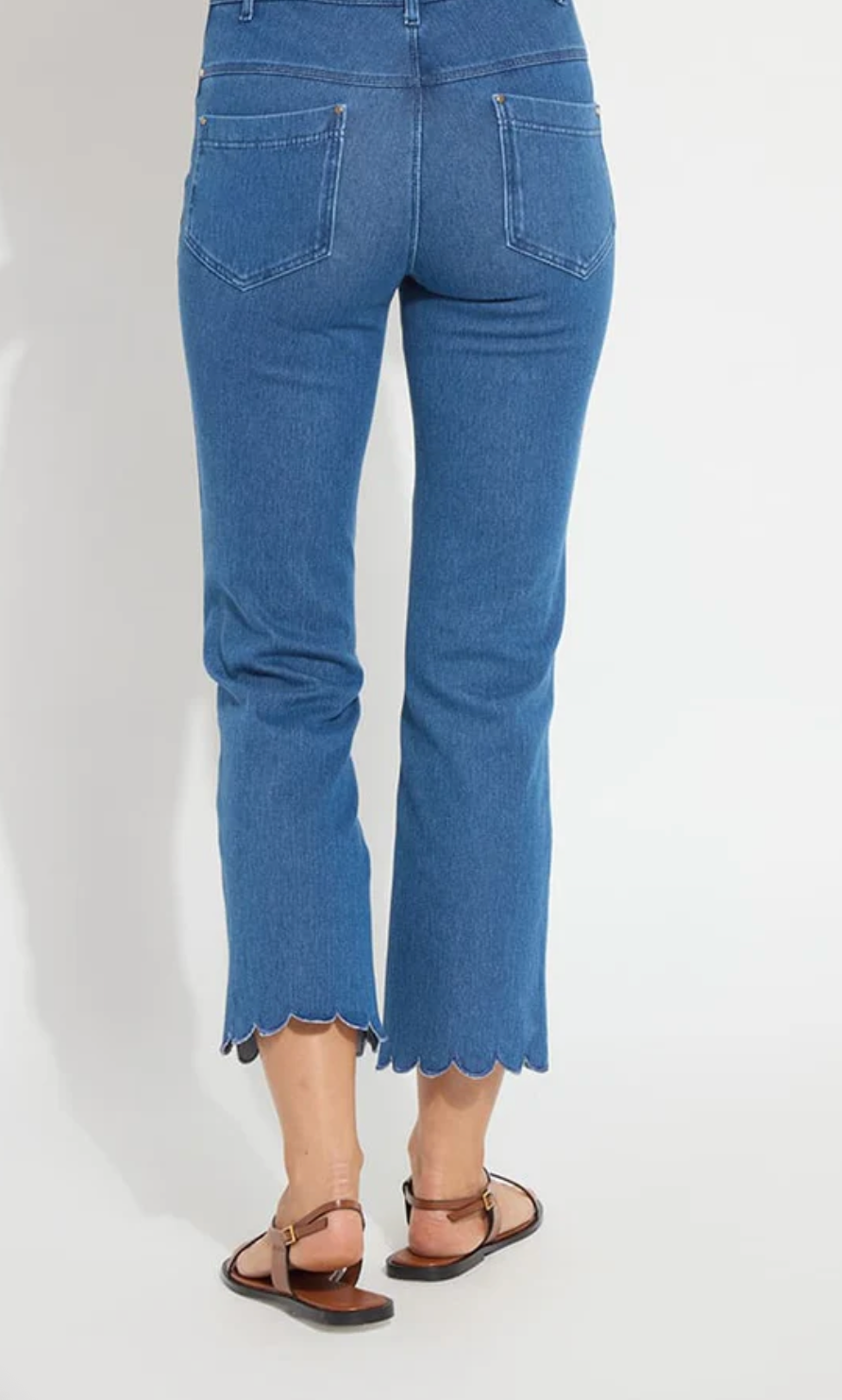 Sage Scallop Ankle
