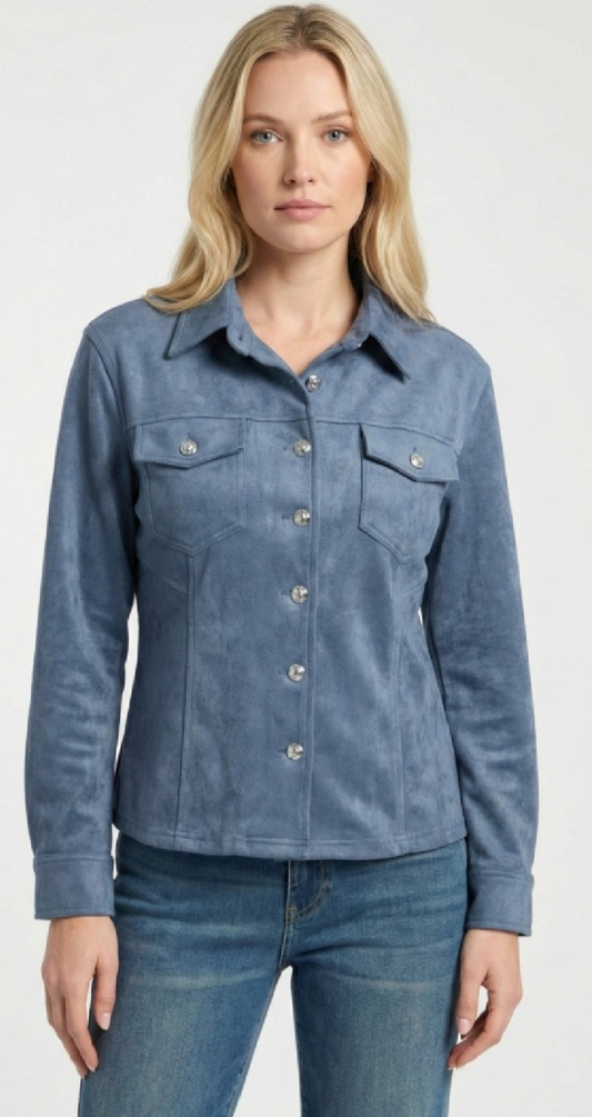 Vegan Shirt Jacket