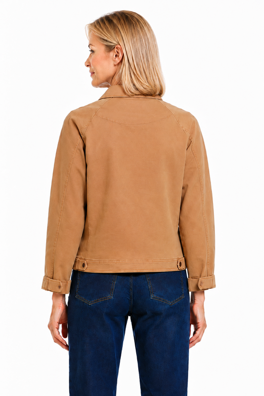 Zip Front Raglan Jacket