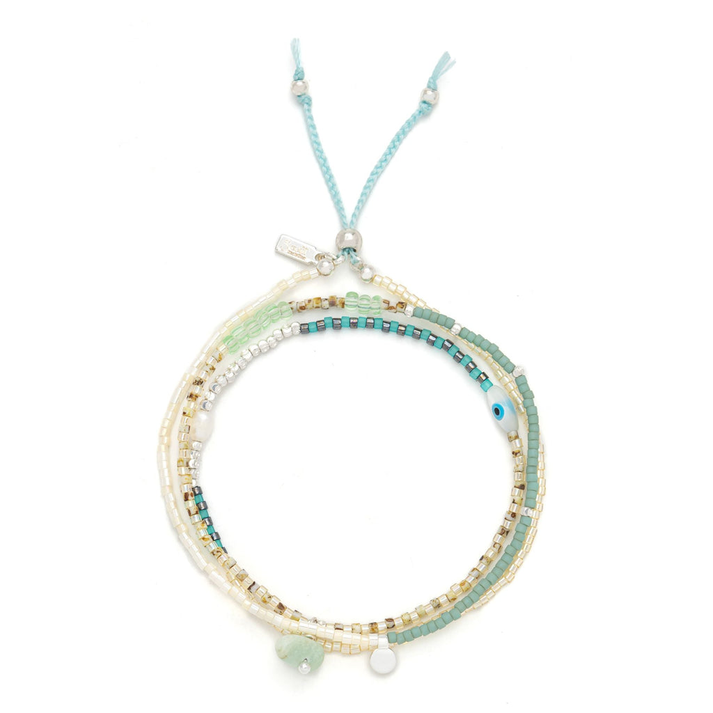 Mixed Media Wrap Bracelet/Necklace