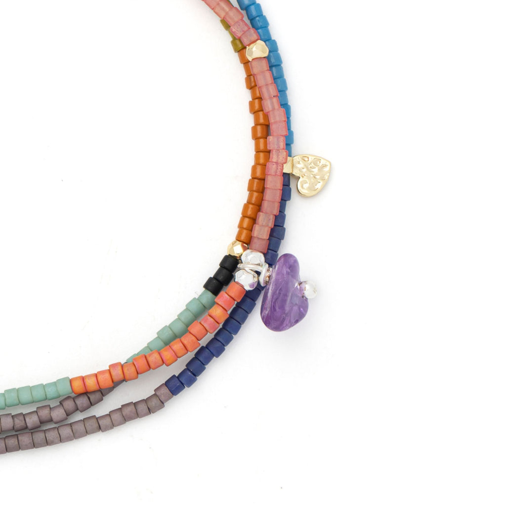 Mixed Media Wrap Bracelet/Necklace