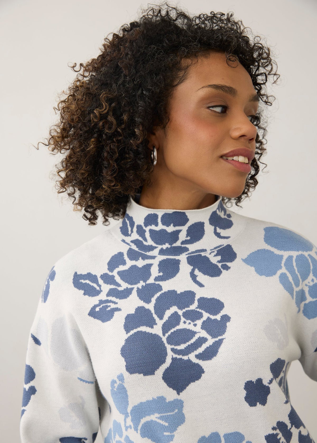 Mock Neck Sweater