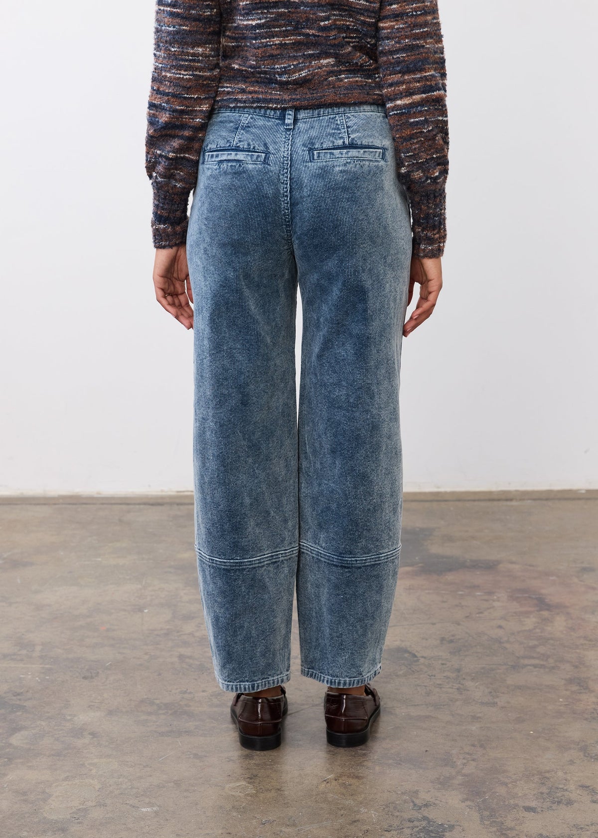 Corduroy Barrel Ankle
