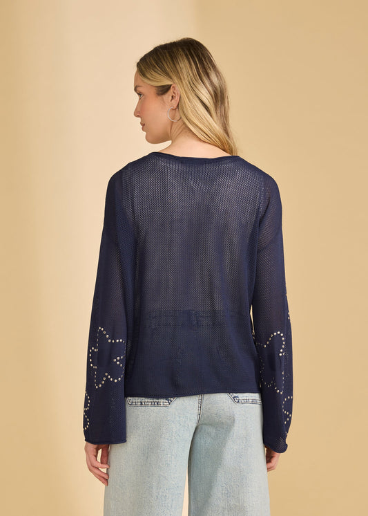 Embellished Sweater