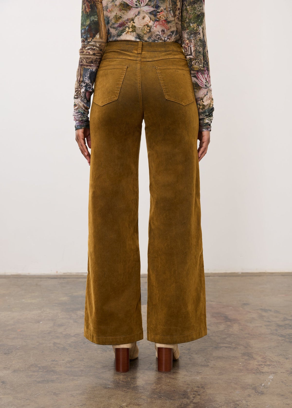 Brass Olivia Wide Leg
