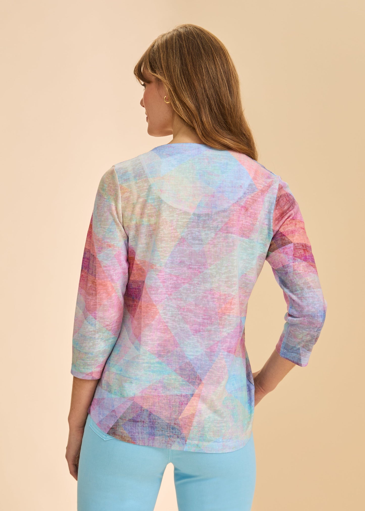 Drop Shoulder Notch Neck
