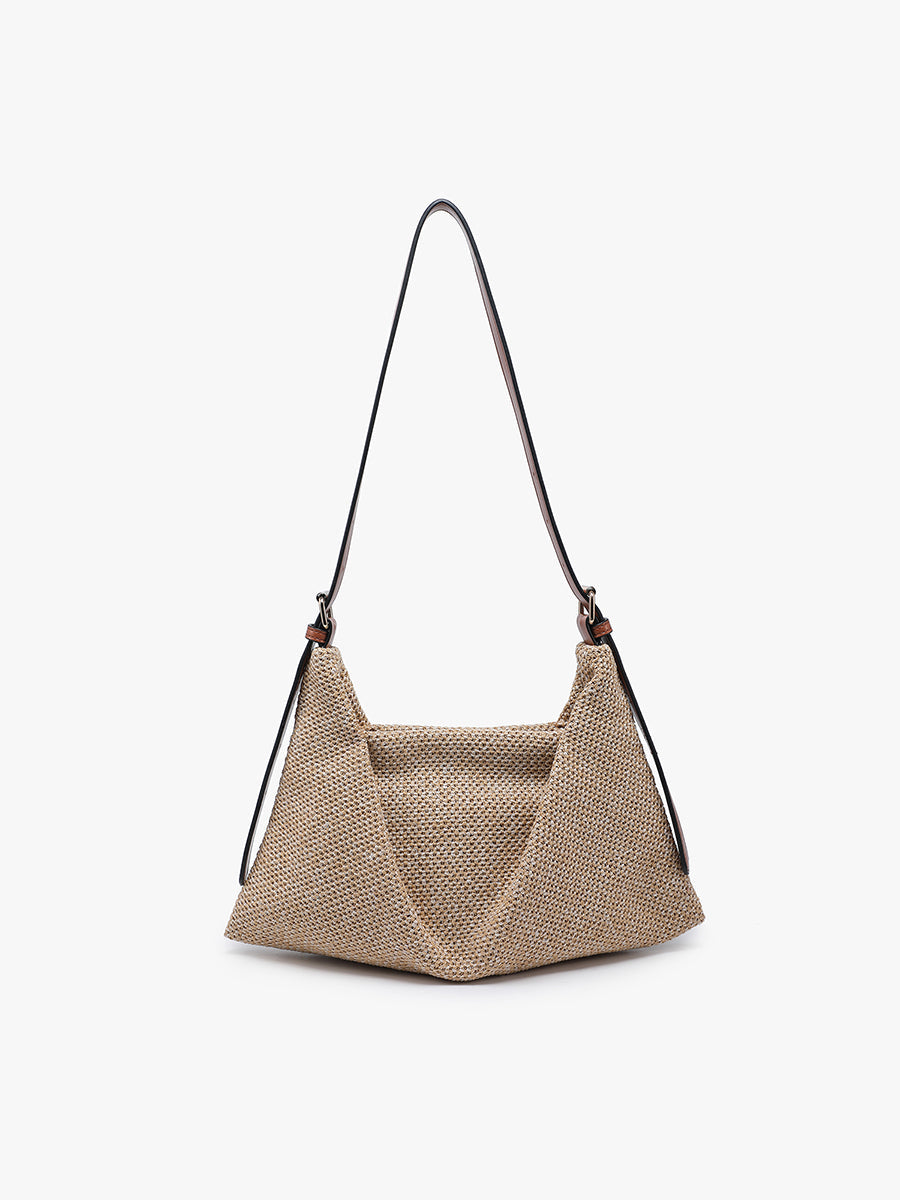 Samantha Woven Shoulder Bag