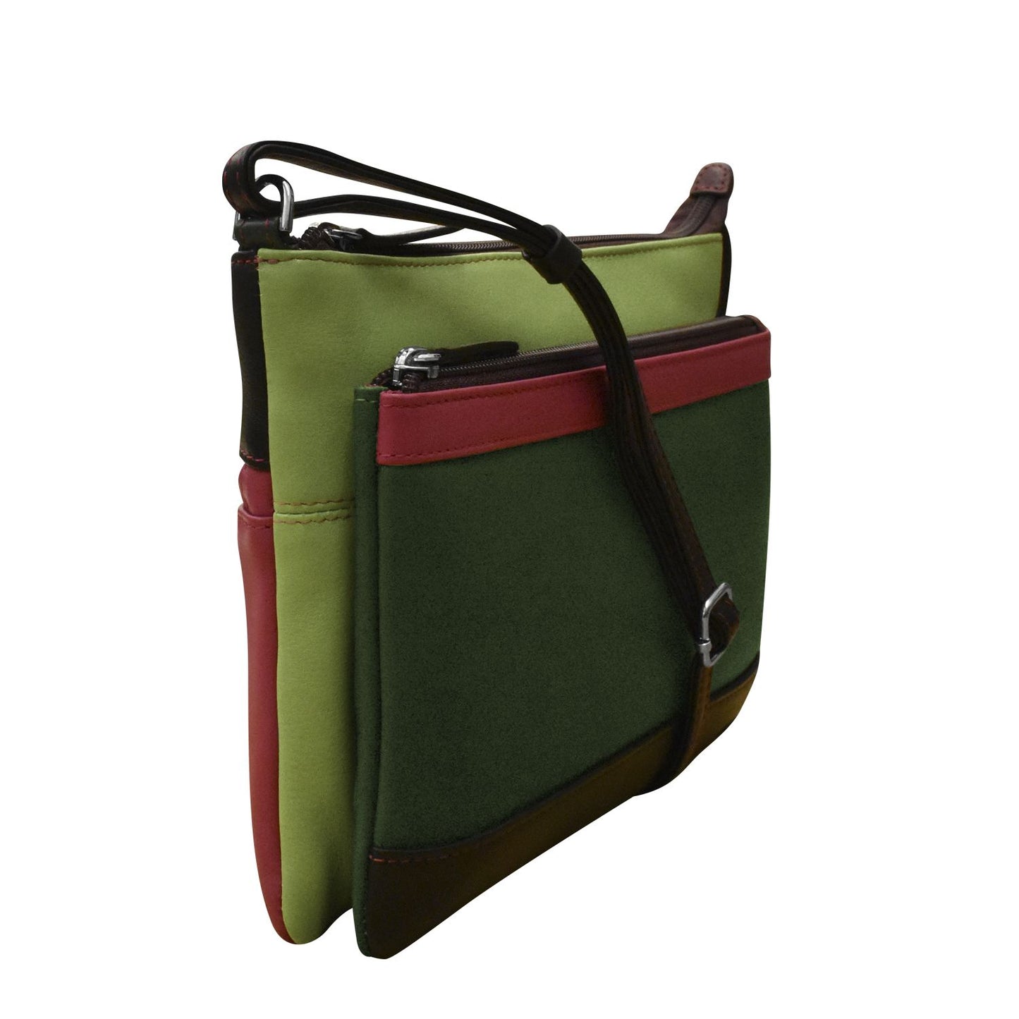 Double Zip Crossbody