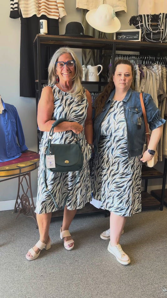 Slate Safari Dress