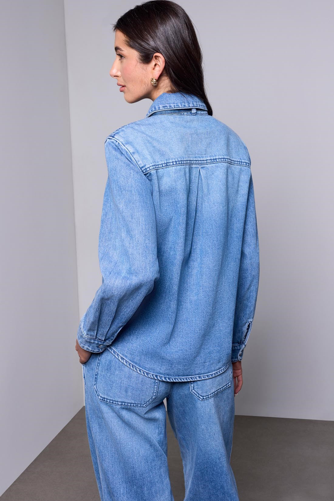 Denim Blouse