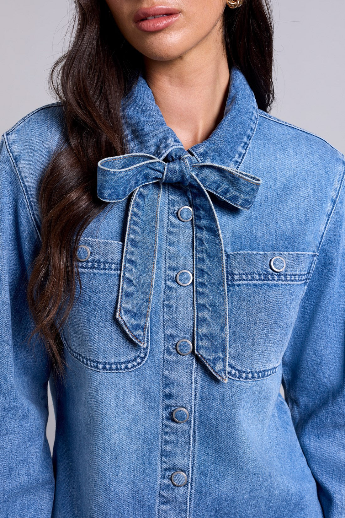 Denim Blouse