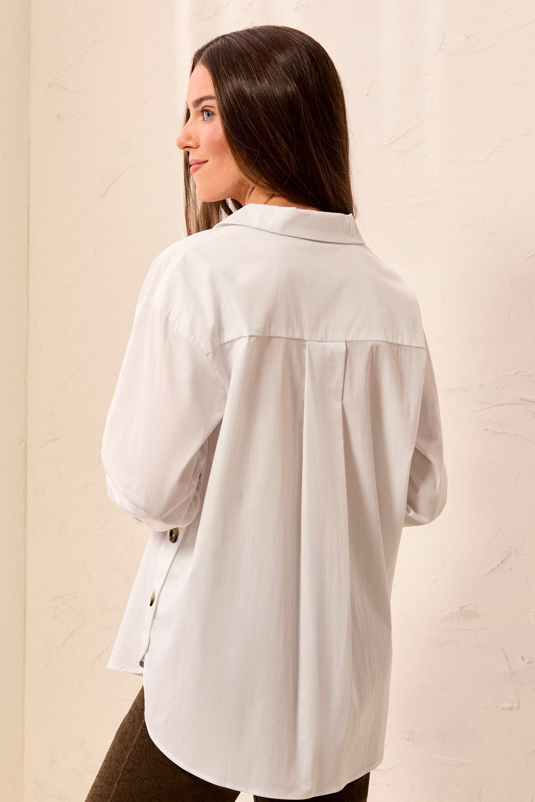 Cotton Poplin Blouse
