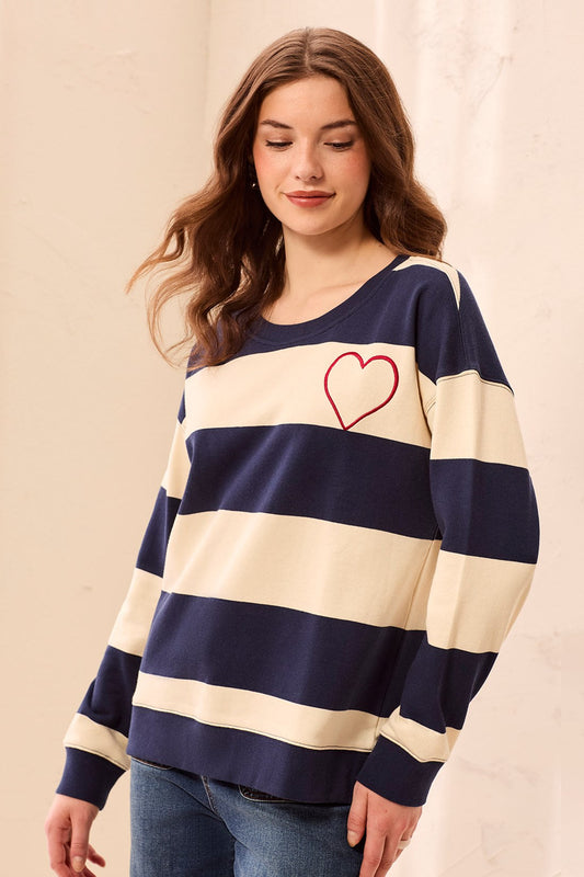 Heart Drop Pullover