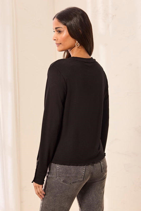 Cuff Knit Top