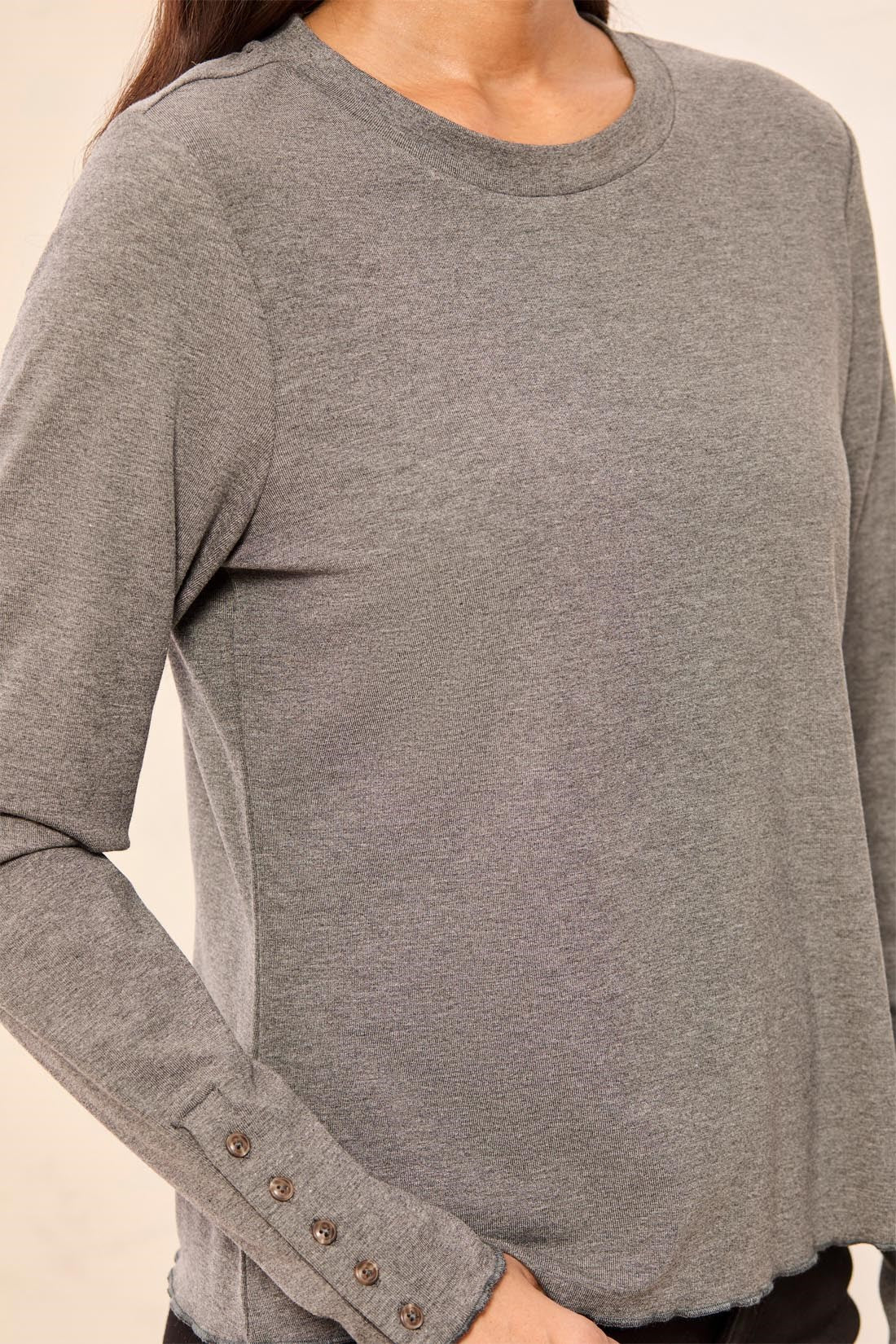 Cuff Knit Top