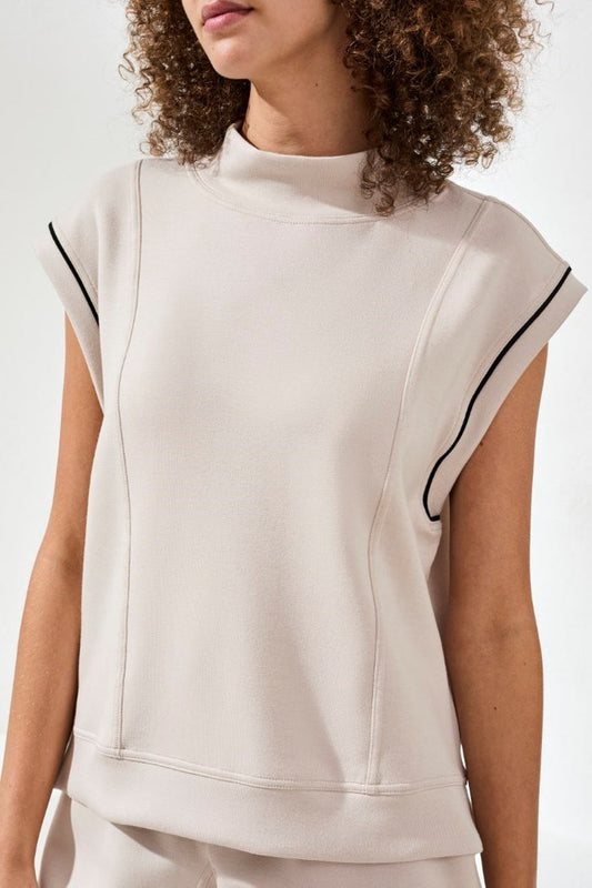 Techno Lux Mock Neck