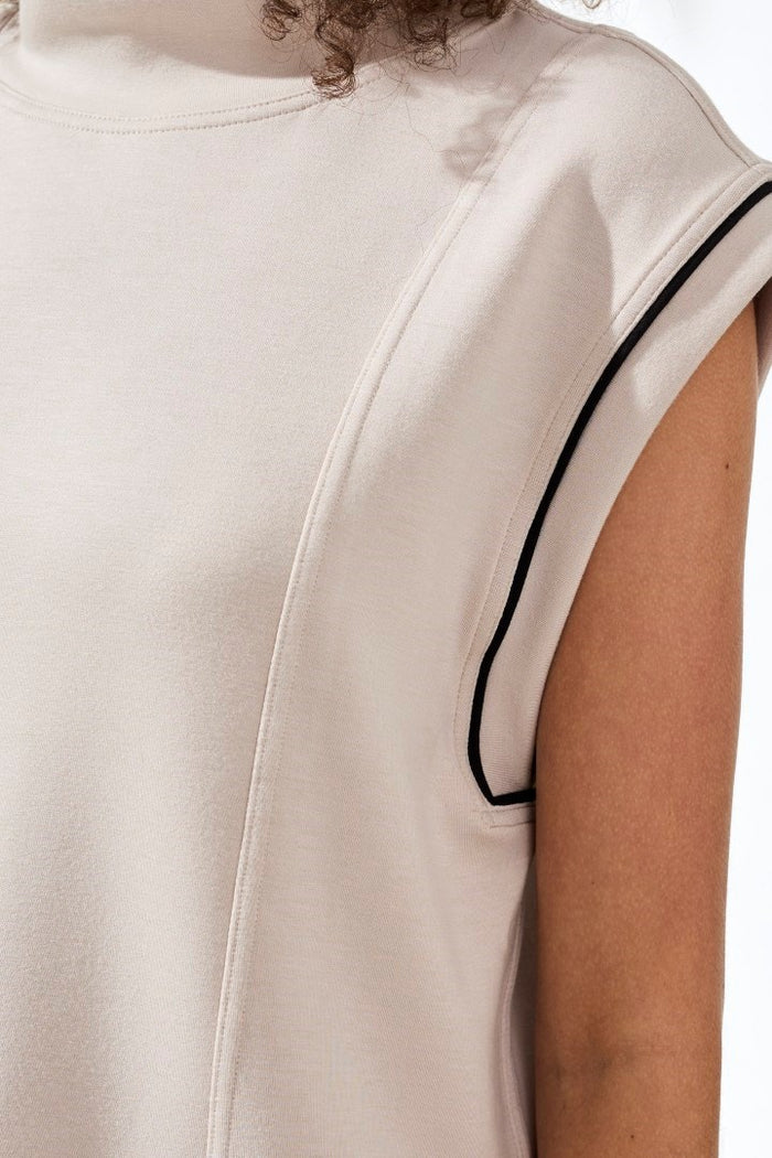 Techno Lux Mock Neck