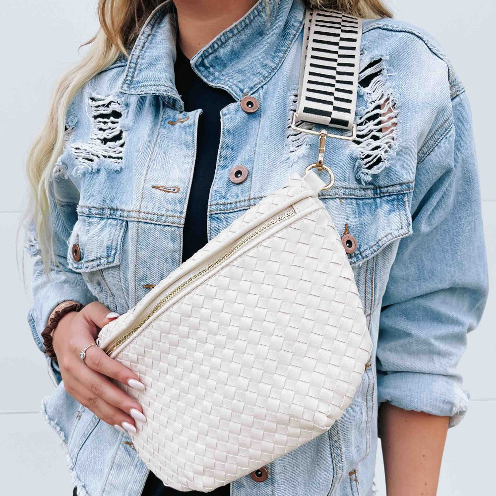 Westlyn Woven Bag cream