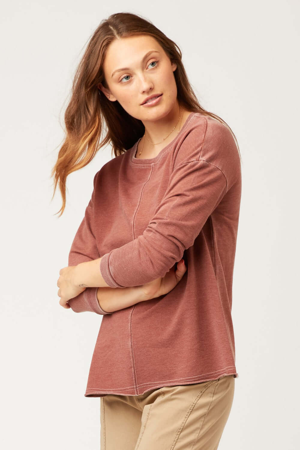 Alish Burnout Pullover