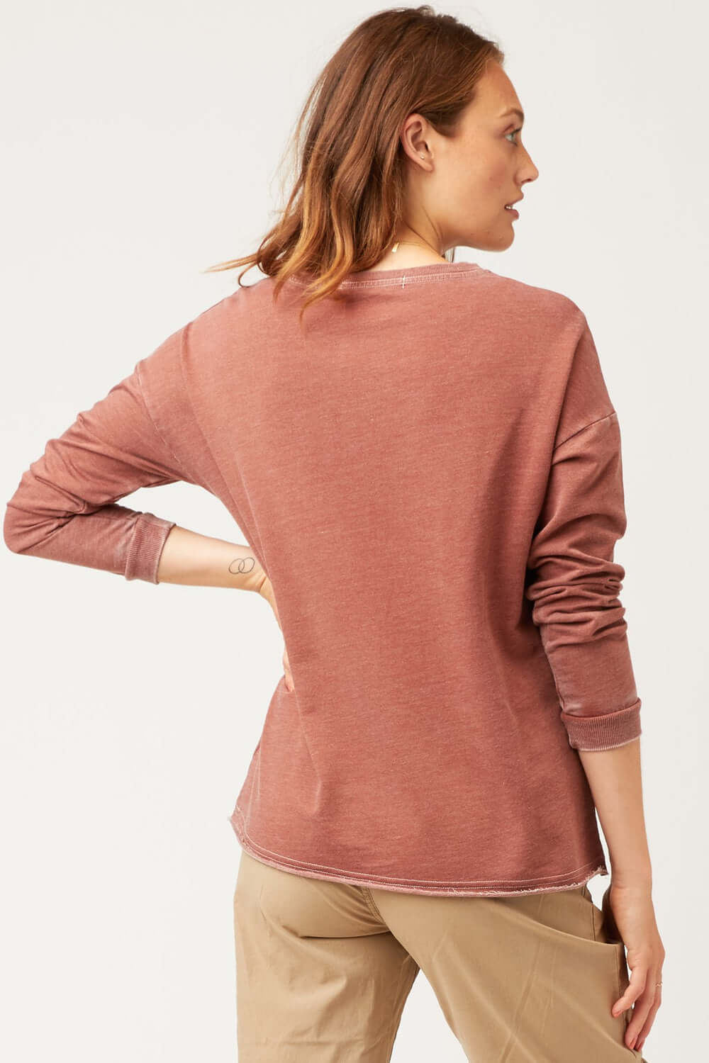 Alish Burnout Pullover