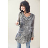 Grace Drape Neck Tunic