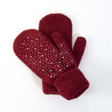 Rhinestone Mitten