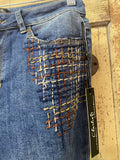 Stitch Bottom Jeans