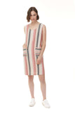 Linen Stripe Dress