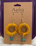 Aasha Circle Earrings