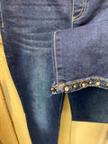 Embellished Bow Jean
