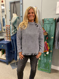Hounds Tooth Pullover