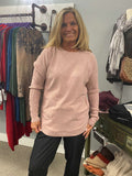 Cuff Lace-Up Sweater