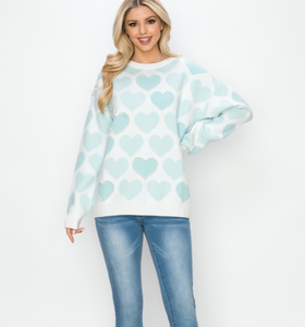 Shelby Heart Sweater