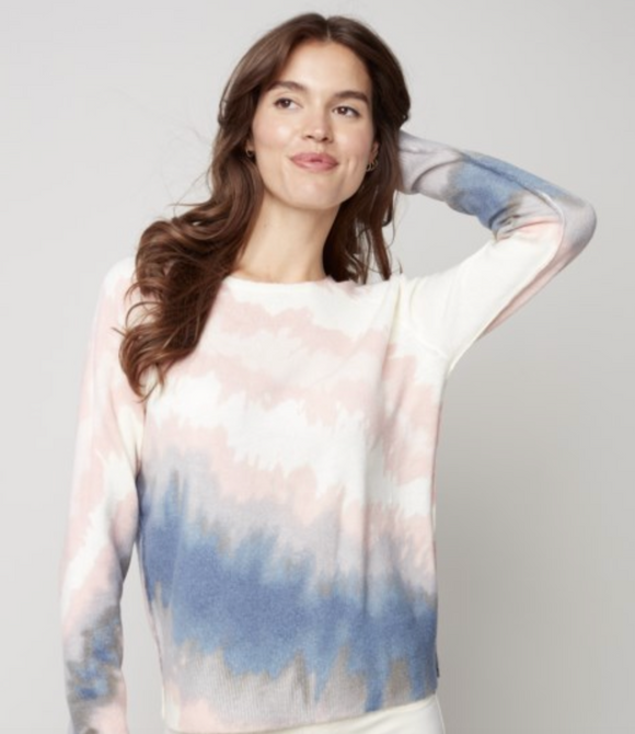 Reversible Printed Sweater