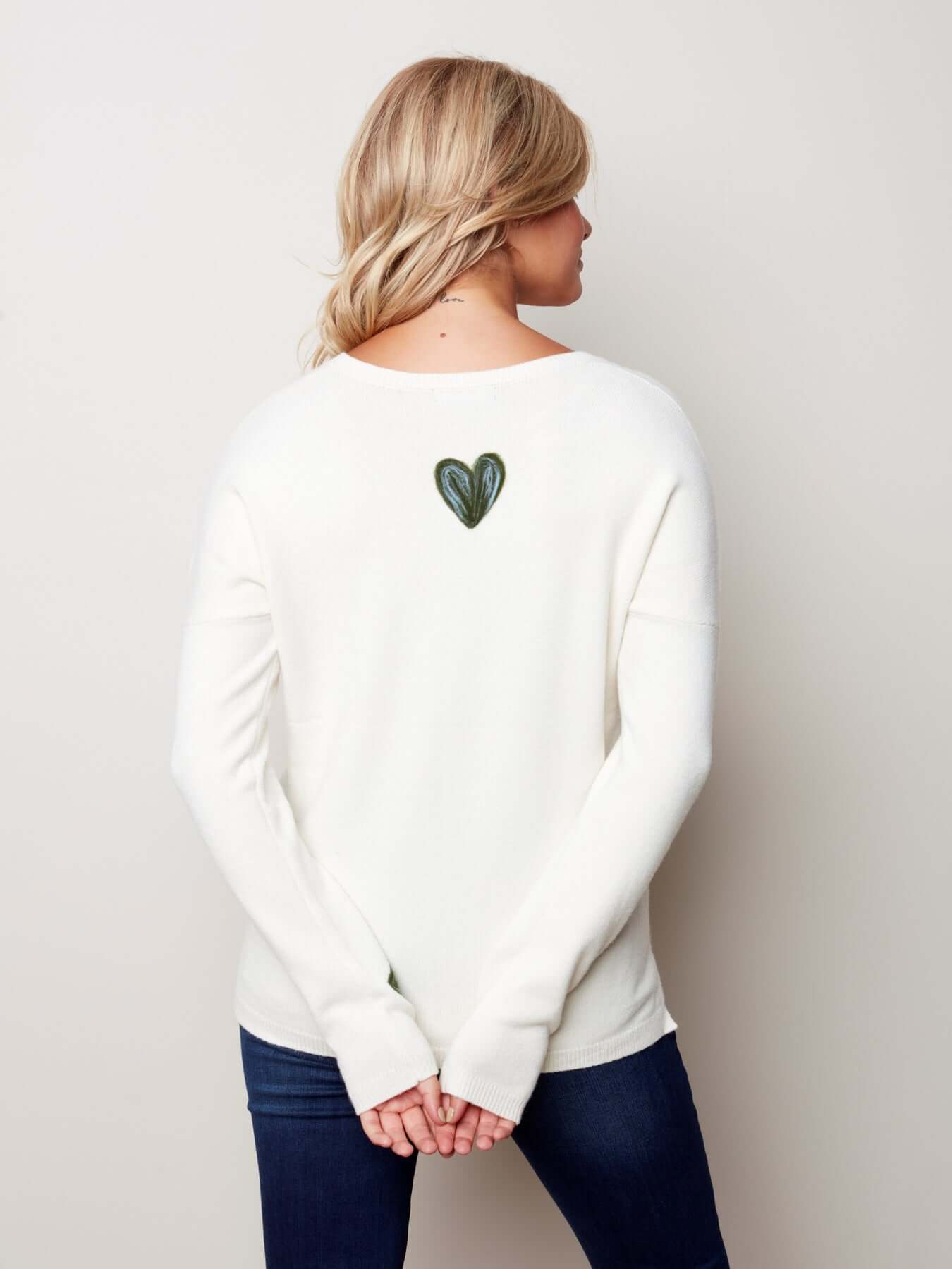 Hearts Stars Sweater Bella Gina Boutique