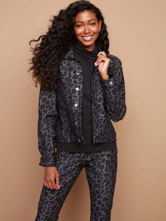 Reversible Animal Print Jacket